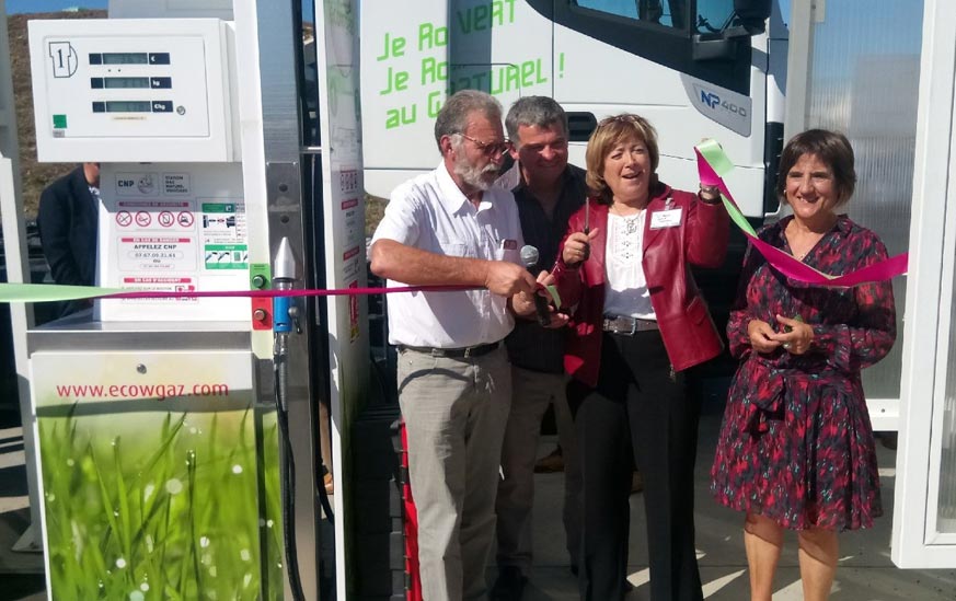 Inauguration de la station GNV/BioGNV dans les Hautes Pyrénées