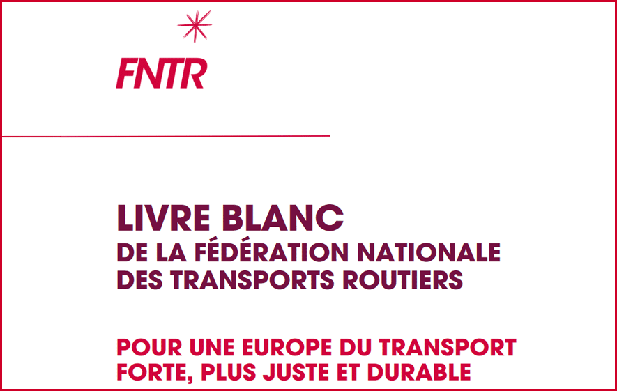 La FNTR publie son Livre Blanc en vue des élections européennes