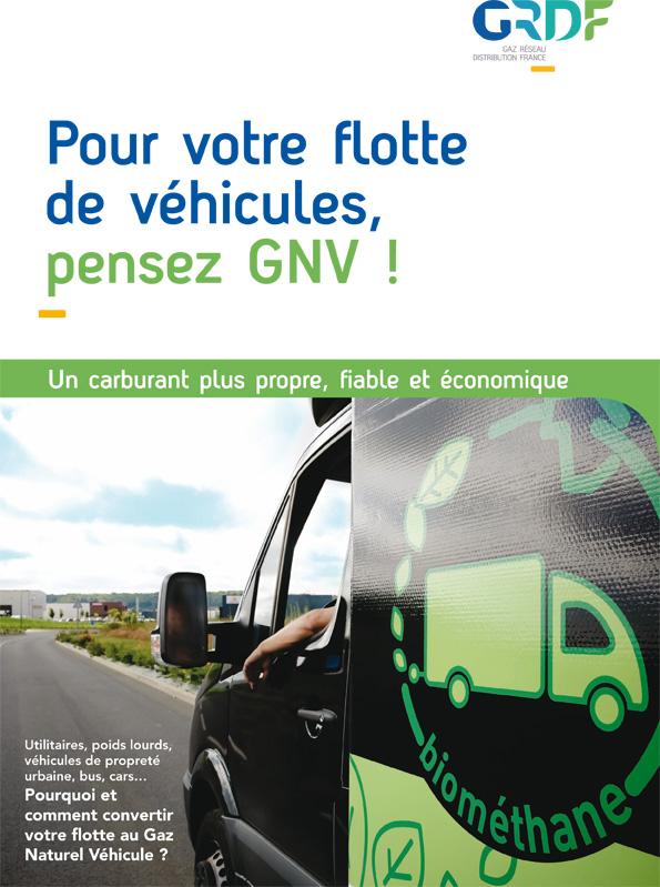 Introduire le GNV/ BioGNV dans sa flotte ? Toutes les réponses à vos questions dans le guide numérique GRDF